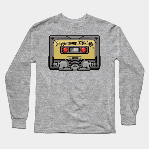 Star Lord's Awesome Mix Long Sleeve T-Shirt by Pufahl